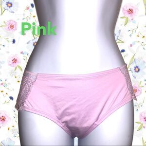 Pink brand pink panties with lace sides!